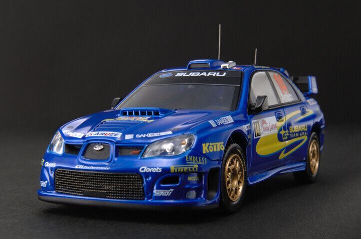 1/43 HPI #947 Subaru Impreza S12 WRC 06 2006 Japan Rally #14 Arai & Sircombe New