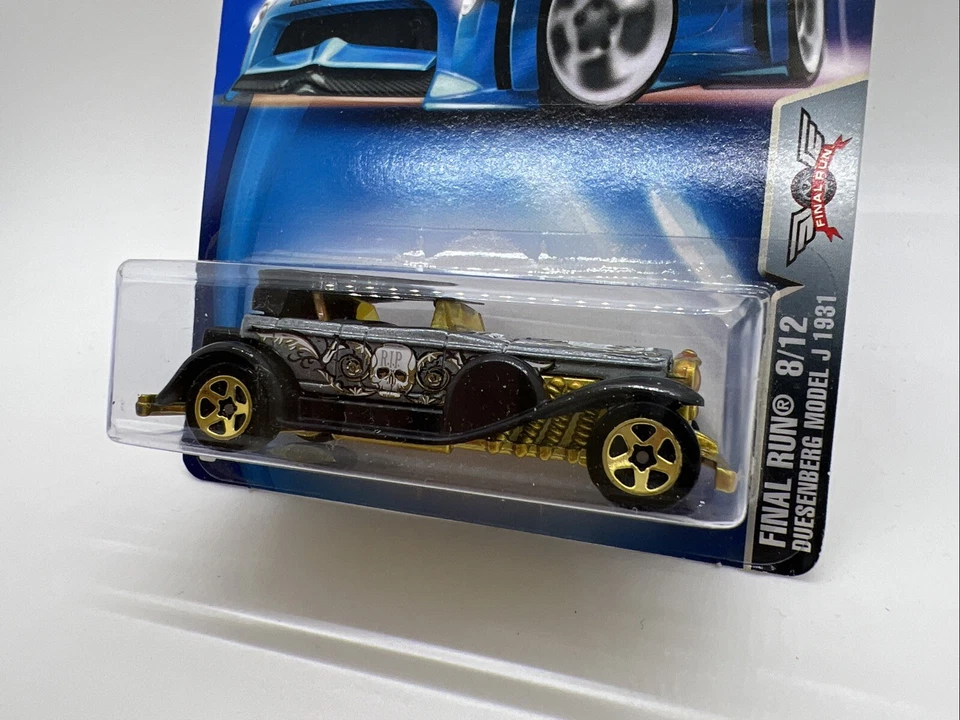 2003 Hot Wheels Final Run 8/12 Duesenberg Model J 1931 #202 (h) - Image 2 of 4