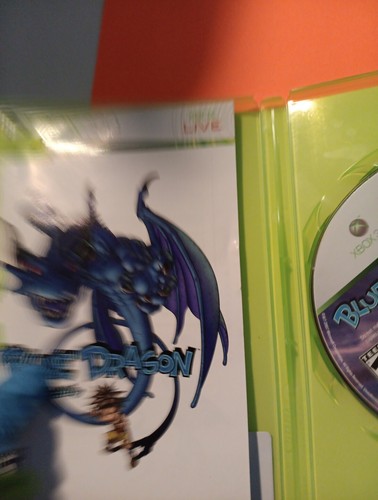 Blue Dragon (Microsoft Xbox 360, 2007) CIB Complete w/ Manual. Cleaned & TESTED! - Picture 20 of 20