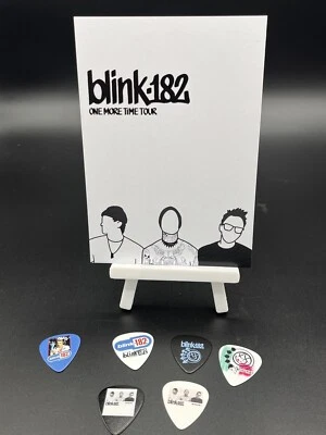 6 x BLINK 182 GUITAR PLECTRUM 0.71MM EMO PUNK TRAVIS BARKER TOM DELONGE MARK