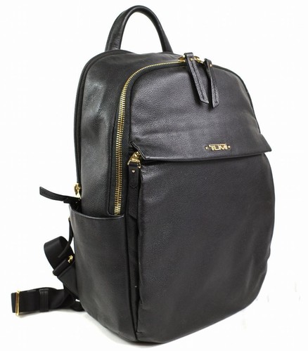 Tumi Voyageur Daniela Limited 13.50x8.85x4.52 Black Leather Used | eBay