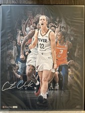 Caitlin Clark Autograph Panini Game Breaker 16x20 Photograph Indiana Fever
