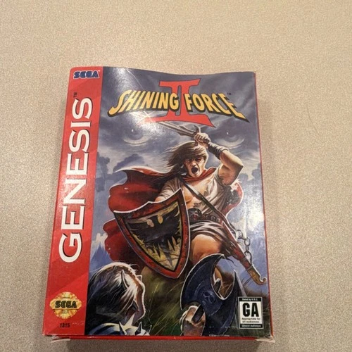 New ListingSEGA Shining Force II Sega Genesis Complete with Cartridge, Box & Manual