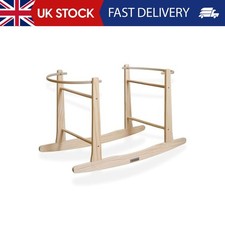 Clair de Lune | Rocking Moses Basket Stand | Fits Wicker & Palm Moses Baskets...