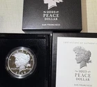2023-S $1 Peace Proof Silver Dollar With OGP And COA
