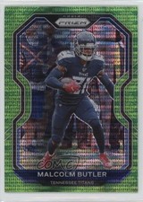 2020 Panini Prizm Neon Green Pulsar Prizm Malcolm Butler #106 12pq