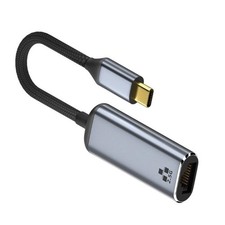2500Mbps Type C to RJ45 Ethernet Adapter 10/100/1000M 2.5Gb USB Gigabit