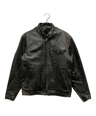 Schott 641 Single Rider's Jacket Size: 40 Black 641 Men
