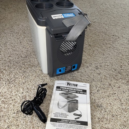 Vector Travel Cooler Warmer 12v DC Model VEC221 Car RV Boat VEC 221 Portable Hot