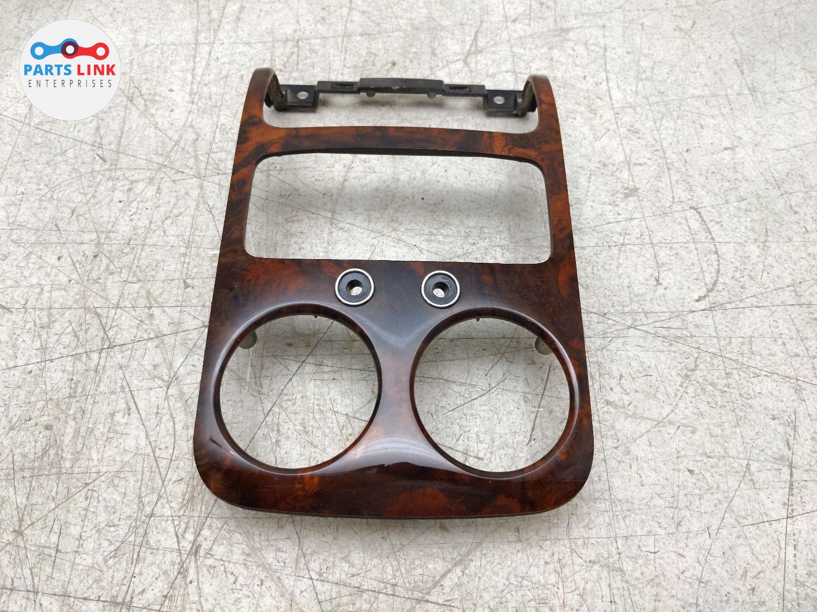 2006-12 BENTLEY CONTINENTAL FLYING SPUR REAR CENTER CONSOLE TRIM VENT BEZEL 3W2