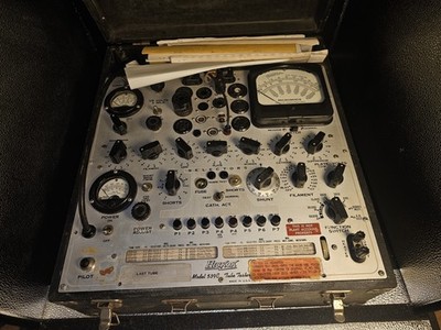 Hickok 539C Tube Tester - Tested And Working, In Case Photo #1211340 - Foto 2