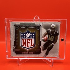 1/1 2014 Topps Museum Collection NFL Shield Relic Brandin Cooks Rookie Card RC
