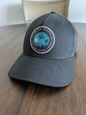 Hurley Supply Established 1999 Snapback Trucker Hat Black One Size
