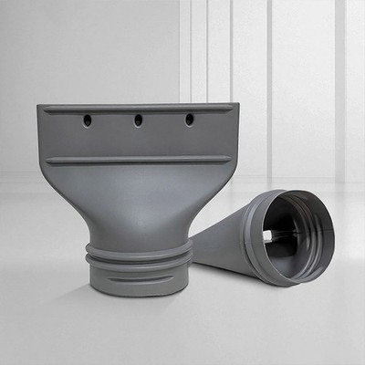 Flat-Tip Adapter Exhaust Ducts Adapter for Car Window Air Conditioner Vents