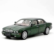 Almost Real 1:18 Jaguar Xj6 X350 Jaguar Track Green Openable Alloy Car Model