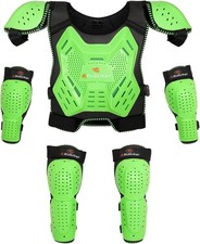 Kids Dirt Bike Chest Protector Motocross Gear, Youth Motorcycle Riding Armor Ves