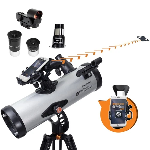 StarSense Explorer LT 114AZ App-Enabled Telescope – 114mm Newtonian Reflector...