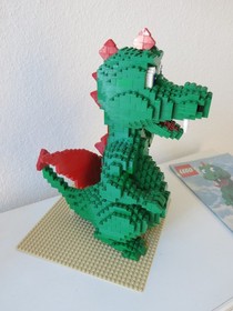 LEGO 3724 - Ollie the Dragon / Dragon - Creator Expert - with BA!