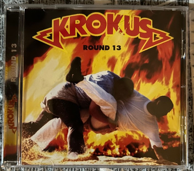 KROKUS ROUND 13 CD MINT/VERY RARE/ANGEL AIR RECORDS!