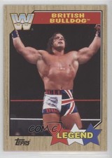 2017 Topps Heritage WWE The British Bulldog British Bulldog #72 0y3