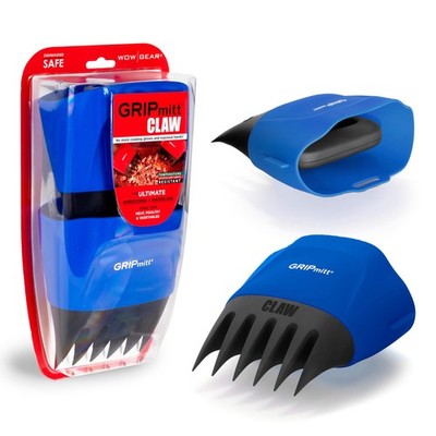 Claw - Pulled Pork, Meat and Vegetable Shredding Claw 2 Pack Set (Blue)