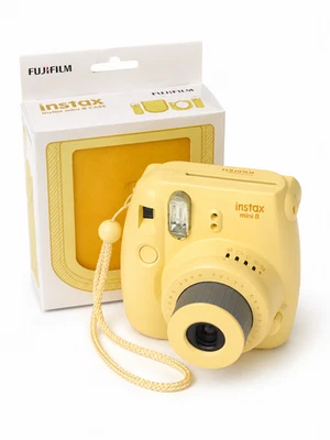 📸 Fujifilm Instax Mini 8 Sofortbildkamera GELB - Bild 1 von 2