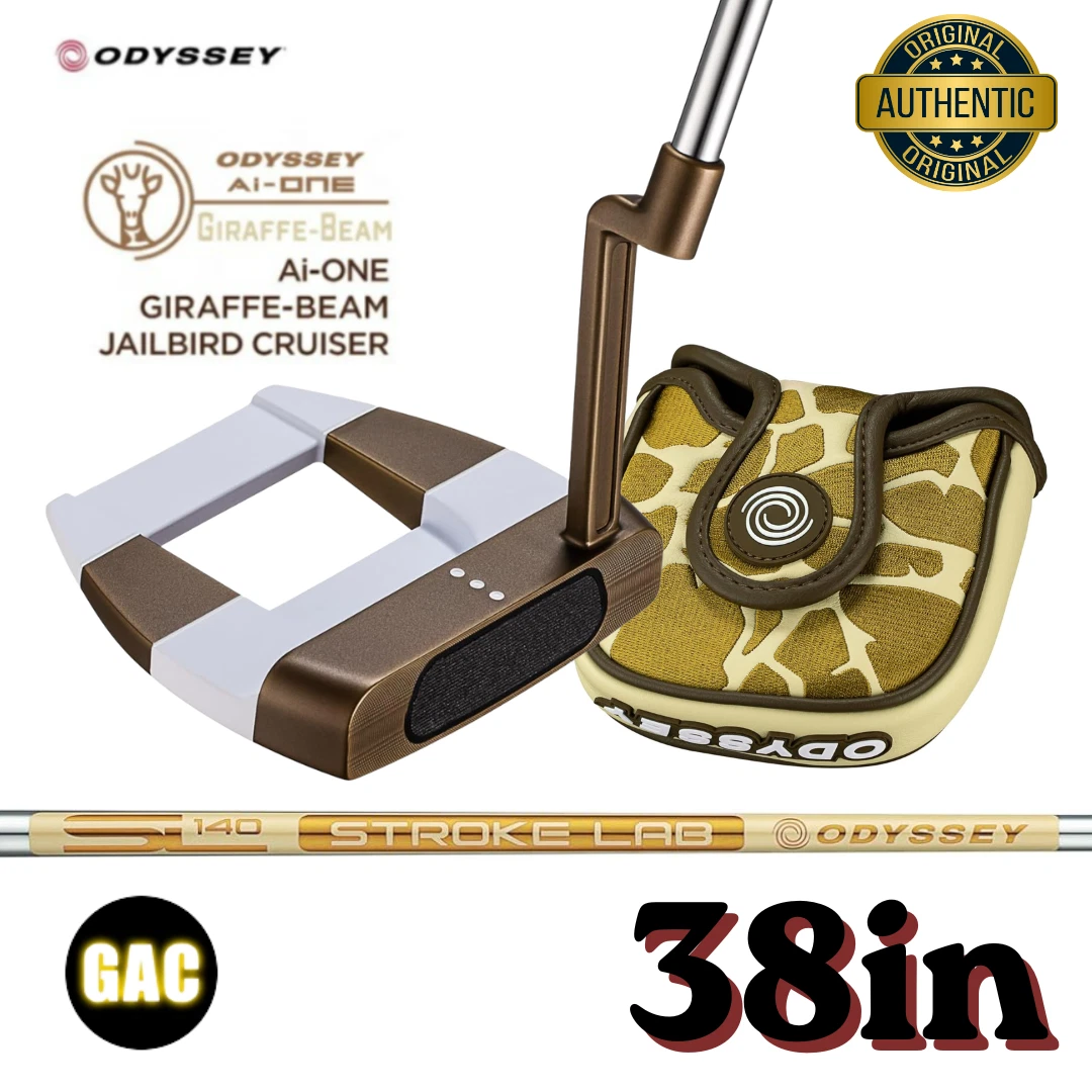 Odyssey AI-ONE GIRAFFE-BEAM Jailbird Cruiser Putter 38