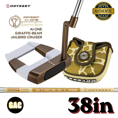 Odyssey AI-ONE GIRAFFE-BEAM Jailbird Cruiser Putter 38'' RH Stroke Lab 140 Mallet