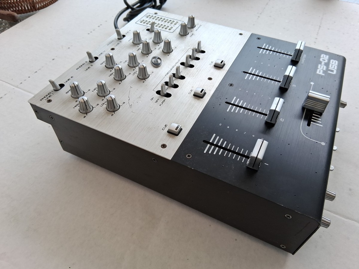 【美品】Gemini PS-02 USB DJミキサー 本体 ジェミニ 限定 Gemini PS-02 USB DJ Mixer 3-Channel Very Nice | eBay