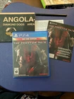 Metal Gear Solid V The Phantom Pain Day One Edition PS4 Complete Map Insert