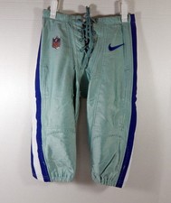 2018 Dallas Cowboys Anthony Brown #30 Game Used Seafoam Grey Pants 28 DP56200