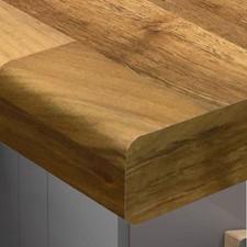 Porterhouse Walnut Laminated Kitchen Worktop 1.5m x 600mm x 38mm Countertop