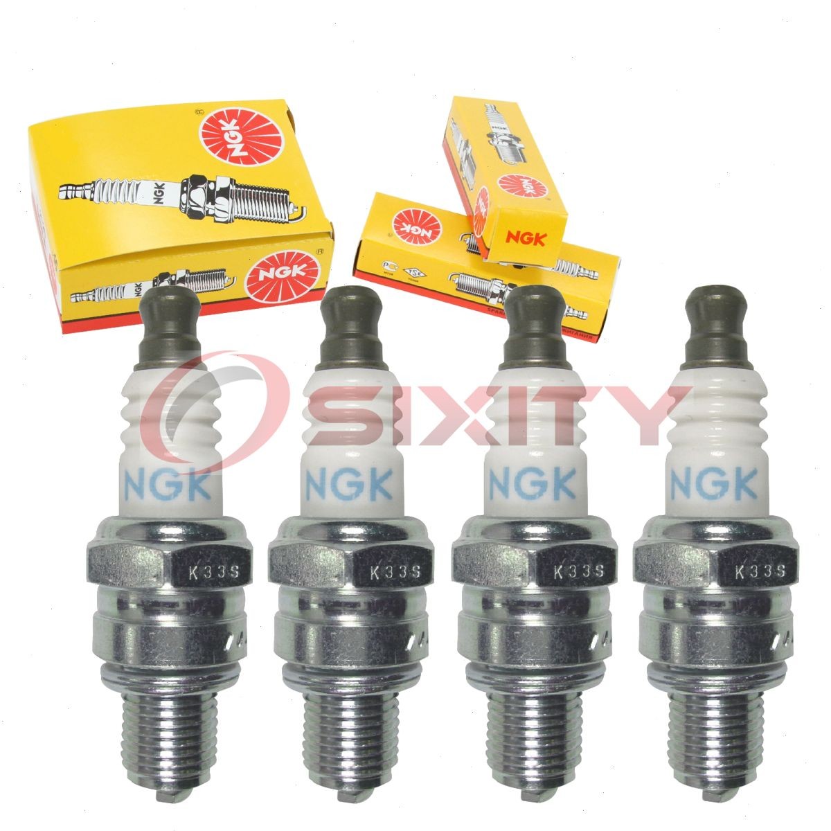 4 pc NGK 6778 CMR6H BLYB Standard Spark Plugs for USR4AC TY26707 RZ7C E3.24 wh