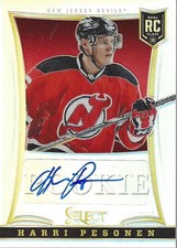 2013-14 Select Prizms #224 Harri Pesonen Auto /99 - HKY