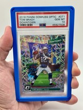 2018 Donruss Optic Downtown Tom Brady #DT-1 card