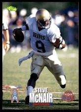 Steve McNair 1995 Classic NFL Rookies #69 Oilers NFL READ FREE SHIP AutographDen