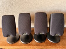 Klipsch Speakers Surround Sound Quintet III Black Home Theater Set Of 4