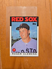 Vintage Topps Roger Clemens #661 RC  1986 🔥 Red Sox Great | MLB Hall of Fame