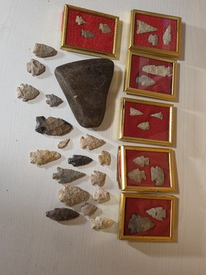 Indian Arrowhead Artifacts