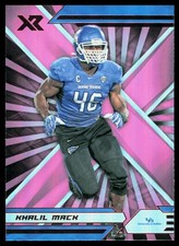 2022 Panini Chronicles Draft Picks #8 Khalil Mack XR Pink