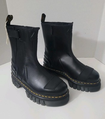 Dr. Martens Audrick Chelsea Platform Boots Black LA004 SH06Y Size 9