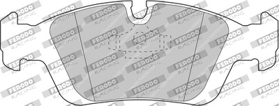 FERODO RACING FCP725H Bremsbelagsatz, Scheibenbremse für BMW,WIESMANN