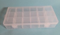 Klare Kunststoff Sortierboxen FüR Kleinteile (4 Stk) Aufbewahrung Mit 18 FäChern
