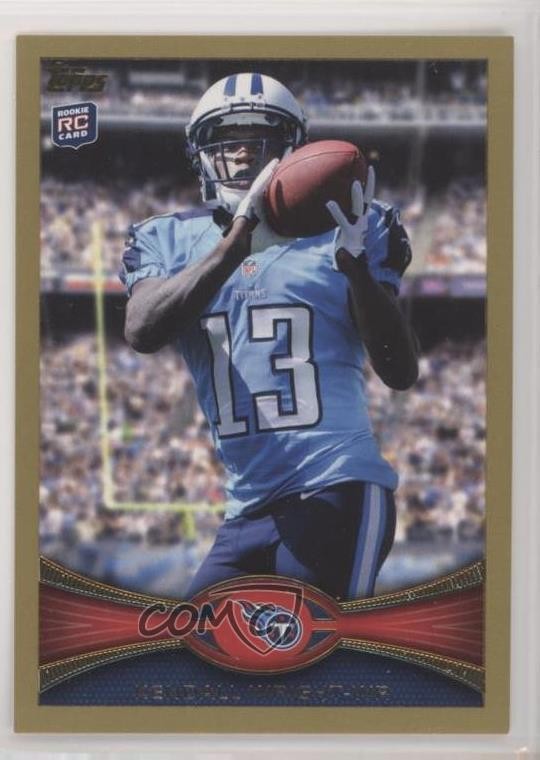 2012 Topps Gold 1885/2012 Kendall Wright #378 Rookie RC 0a1