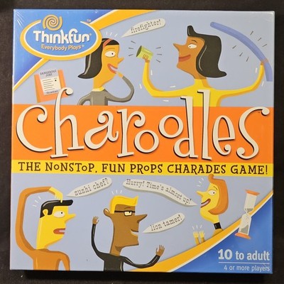 ThinkFun Charoodles The Nonstop Fun Props Charades Game NEW Sealed Ages 10+