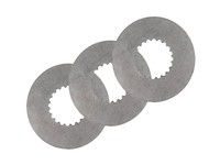 Set: 3X Kupplungsscheibe Metall - Simson S51, S53, S70, S83, KR51/2 Schwalbe, Sr