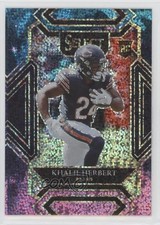 2021 Panini Select Club Level Cosmic Prizm Khalil Herbert #297 4f5
