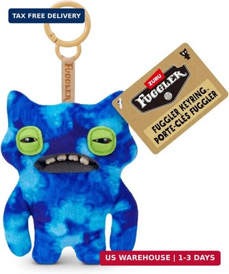 Fuggler Series 6 Keyrings, 4.5 Inch Funny Ugly Monsters Plush Keychain, Characte