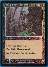 Yawgmoth's Bargain FOIL Urza's Destiny PLD (Reserved List Magic Card) (493877)