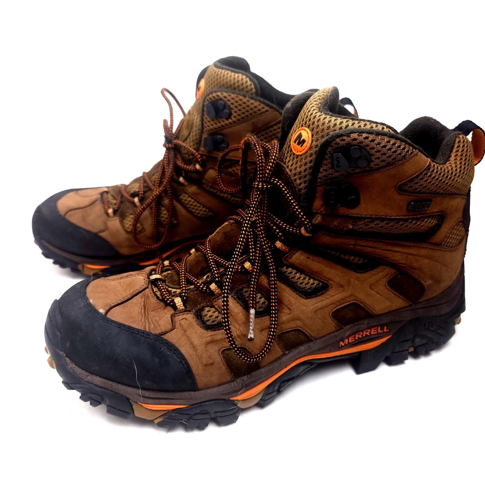 Merrell Uomo Moab Peak Ventilatore Mid Impermeabile Scarpe da Escursionismo Nero 14